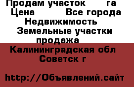 Продам участок 2,05 га. › Цена ­ 190 - Все города Недвижимость » Земельные участки продажа   . Калининградская обл.,Советск г.